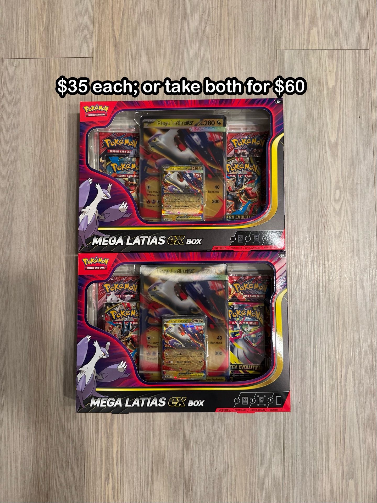 Pokemon TCG Mega Evolution Mega Latias Ex Box