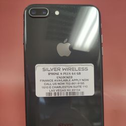 IPHONE 8 PLUS 64 GB FACTORY UNLOCKED 