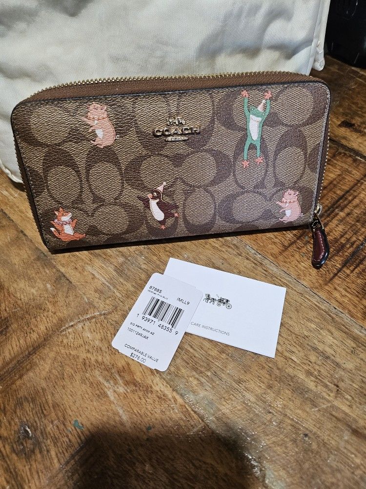 Coach "Party Animal" Wallet