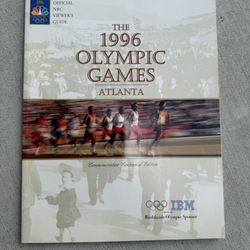 The 1996 Olympic games Atlanta Magazine Commemorative Centennial Edition--B71-V