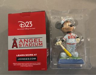 2026 angels baseball / D23 disney Mickey Mouse bobblehead doll