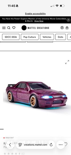 Hot wheels pandem Rc skyline premium Rc car