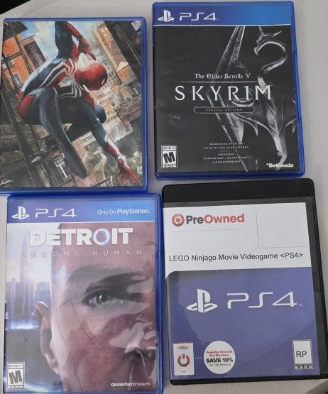 4 PS4 Games