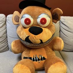 Collectible Rare Five Nights At Freddys Nightmare Freddy Jumbo 27 Plush Soft Toy