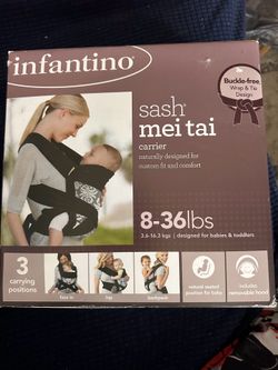 New Infantino Sash Mei Tai Baby Carrier