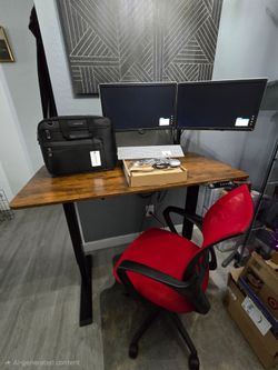 Electric Desk - WFH Set-Up