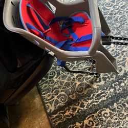 Toddler Bike Seat  Fits On Back Of Adult Bike 