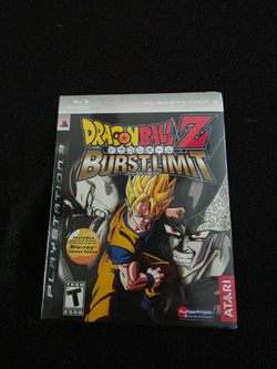 Dragon Ball Z Burst Limit Limited Edition LE Playstation 3 PS3