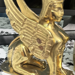 bronze sphinx sculptures