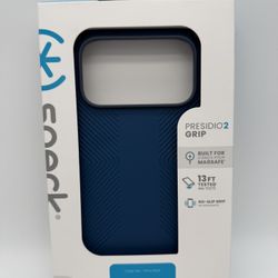iPhone 17 Pro Max Speck Presidio 2 Grip Case Blue - NEW