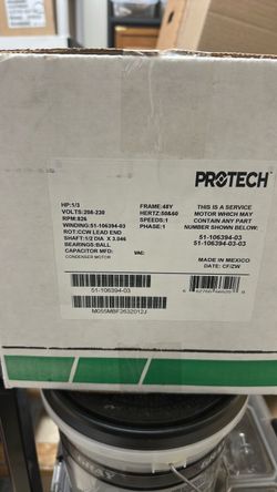 Protect condenser fan motor. (Rheem)