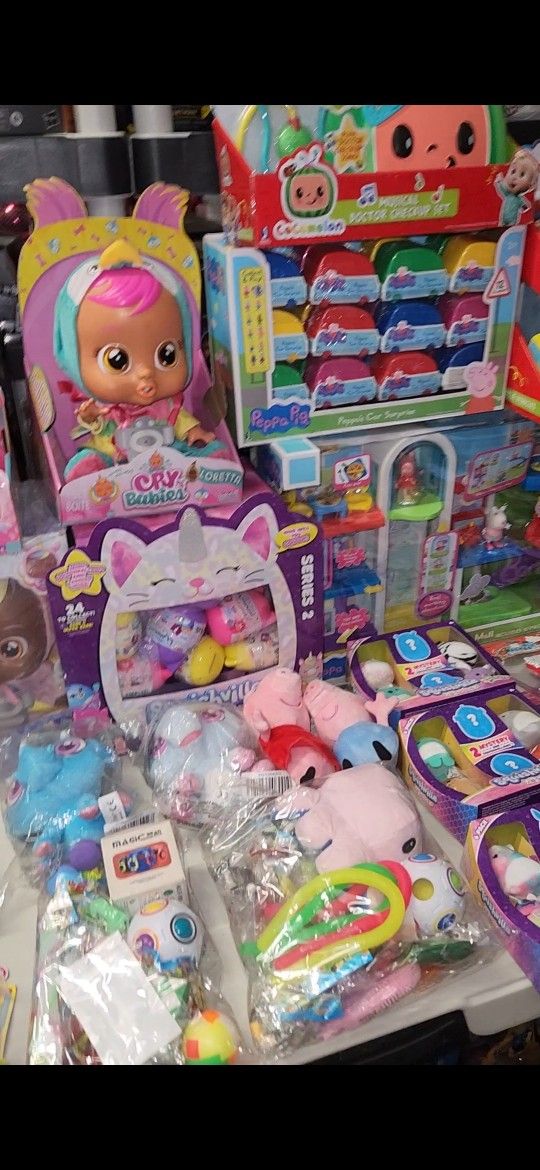 Toy Warehouse In VALLEJO! Dolls, Popits, Plush, Shopkins, Peppa Pig,Bluey And More! 