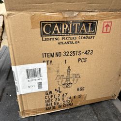 2 Chandelier Style Light Fixtures 