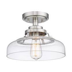 Semi flush ceiling light
