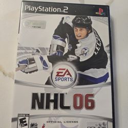 NHL 06 Playstation 2 PS2 Complete Video Game