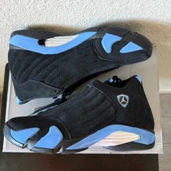 Air Jordan 14 Black University Blue 2026 (10M)