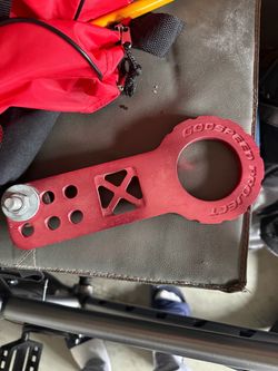 Godspeed Project Red Aluminum Tow Hook