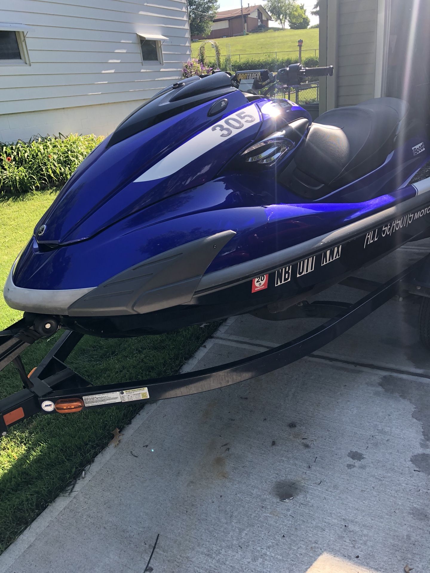 2009 Yamaha FZR Turbo Jetski