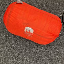 Orange Sleeping Bag