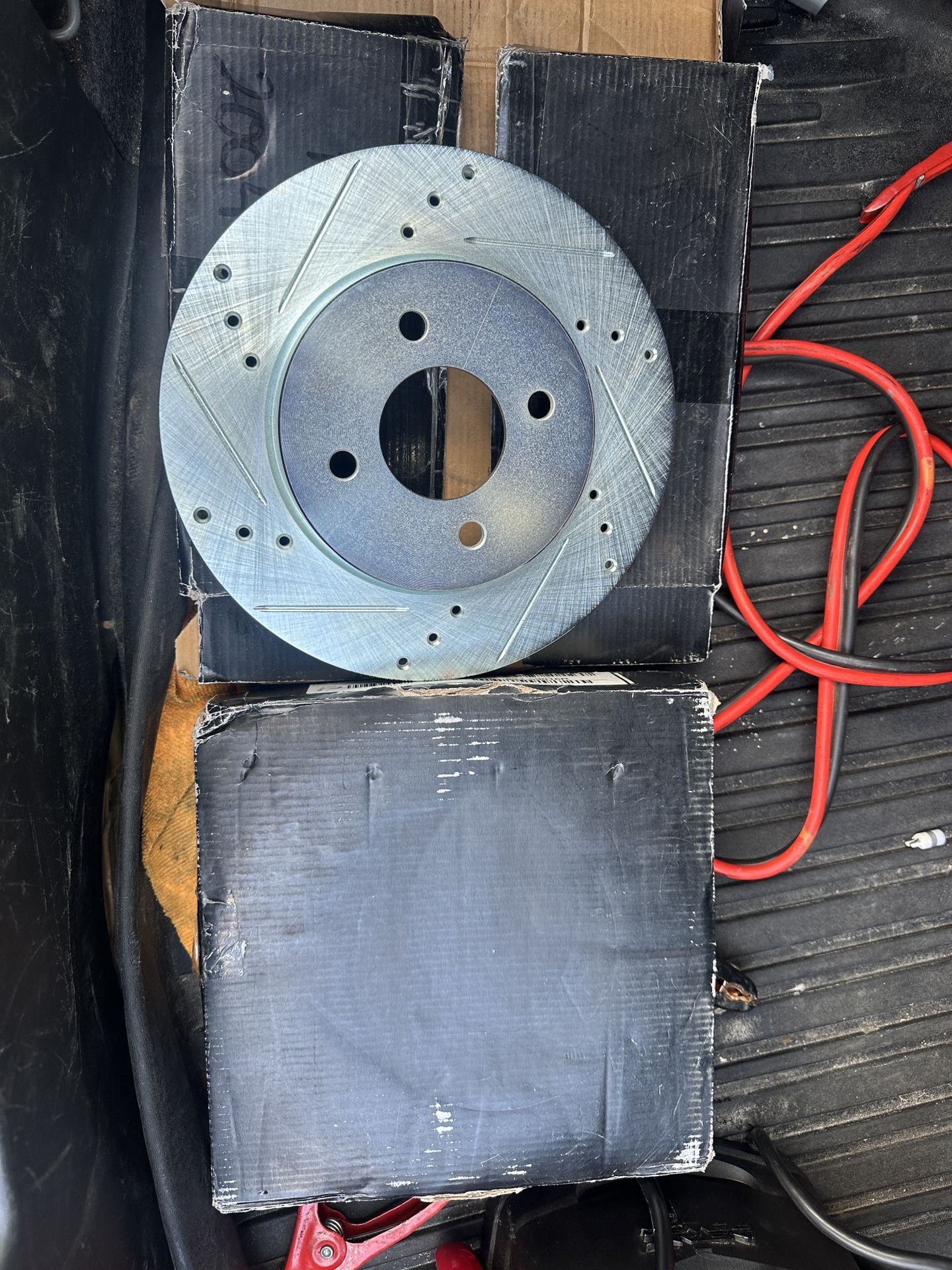 Front Slotted Rotors for Honda