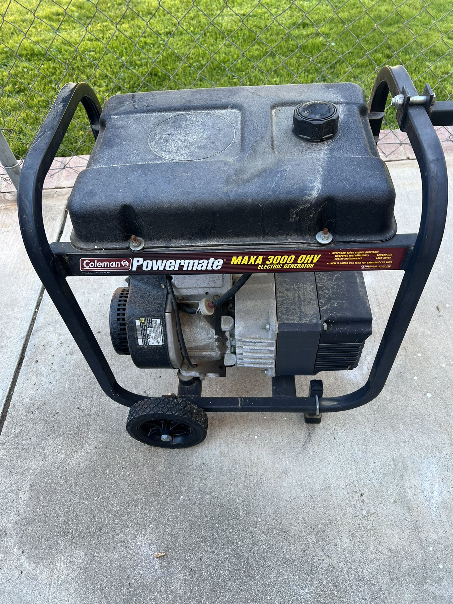 Generador Eléctrico Coleman MAXA3000 OHV / Electric Generator Coleman