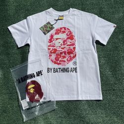 Pink Bape tee