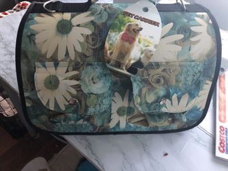 Pet carrier Length 15 inches Height 9 inches Deep 9inches