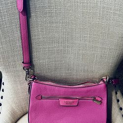 🌸 Kate Spade Pink Echinacea Leather Crossbody 🌸  MSRP $248