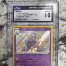 Graded Pokemon Hatteem
