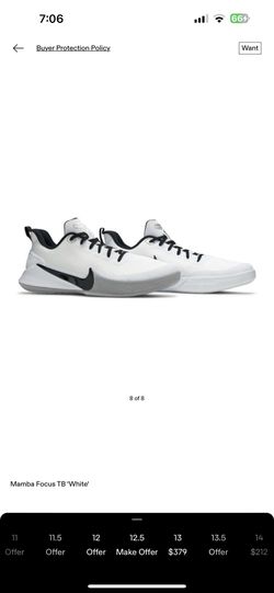 Kobe Momba Focus Size 13 Men’s
