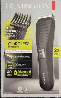 Cordless hair clippers
