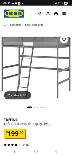 Ikea loft twin beds