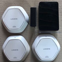 Home Wifi System (Modem/dual Band router/3 Access Points).
