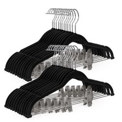 Black Velvet Hangars
