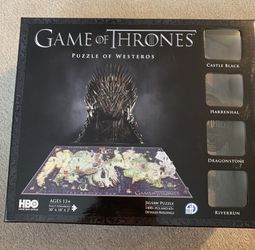 Game Of Thrones Puzzle Of Westeros