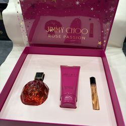 Jimmy Choo JRP1B Rose Passion & Jimmy Choo Set for Women