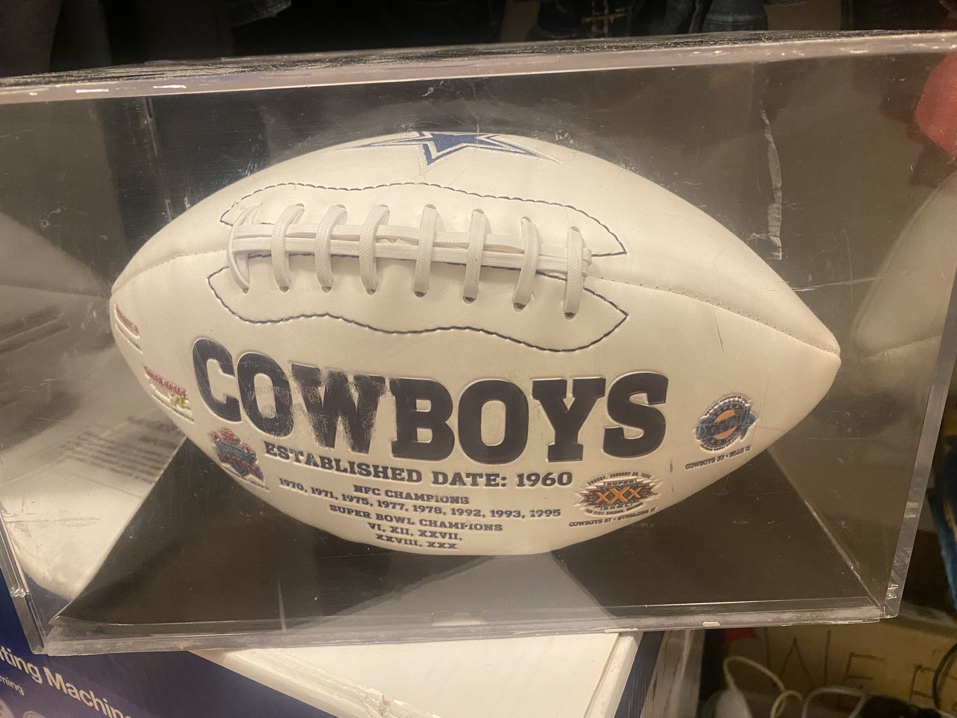Dallas Cowboy Football In Case