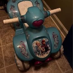 Frozen Kids Electric Scooter 