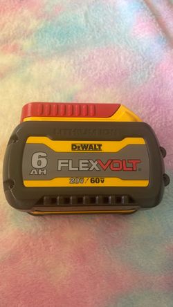 DeWalt FlexVolt 6Ah 20V/60V Battery