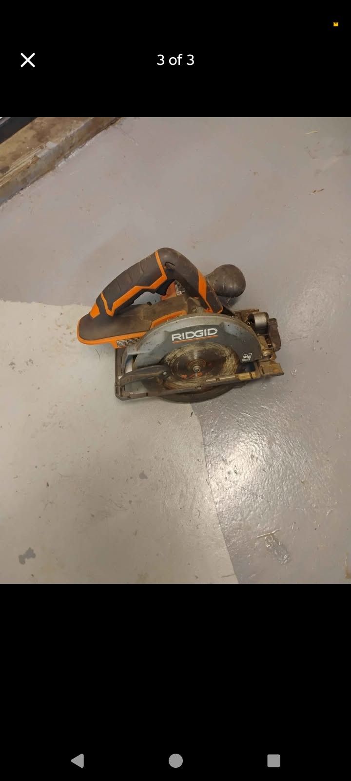 Ridgid Battery Tools