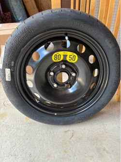Volkswagen / Audi 16" Compact Spare Tire & Wheel  (Like New)