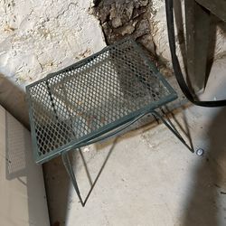Small Metal Outdoor Table
