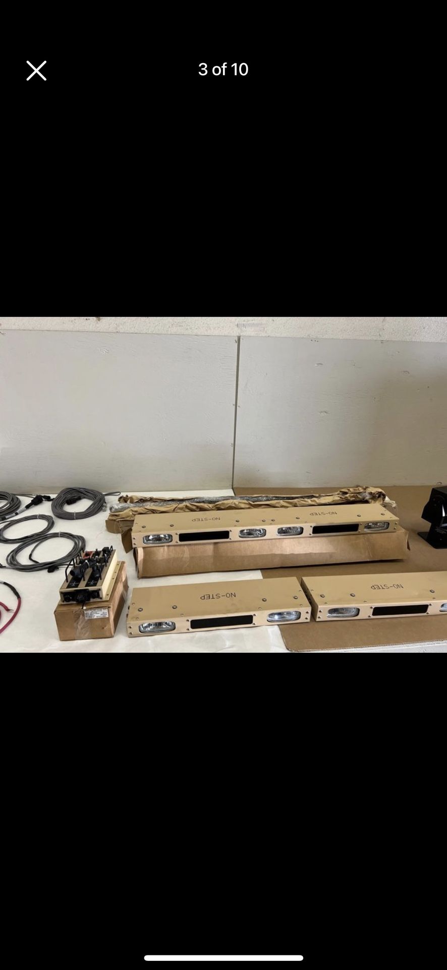 Ibis Tek Hid IR Military Lights With Pan/Tilt Searchlight Humvee
