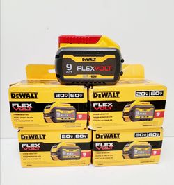 DEWALT
FLEXVOLT 20V/60V MAX Lithium-Ion 9.0Ah Battery