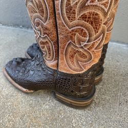Cavenders Alligator Boots Size 7D Made In Mexico for Sale in Keller TX OfferUp