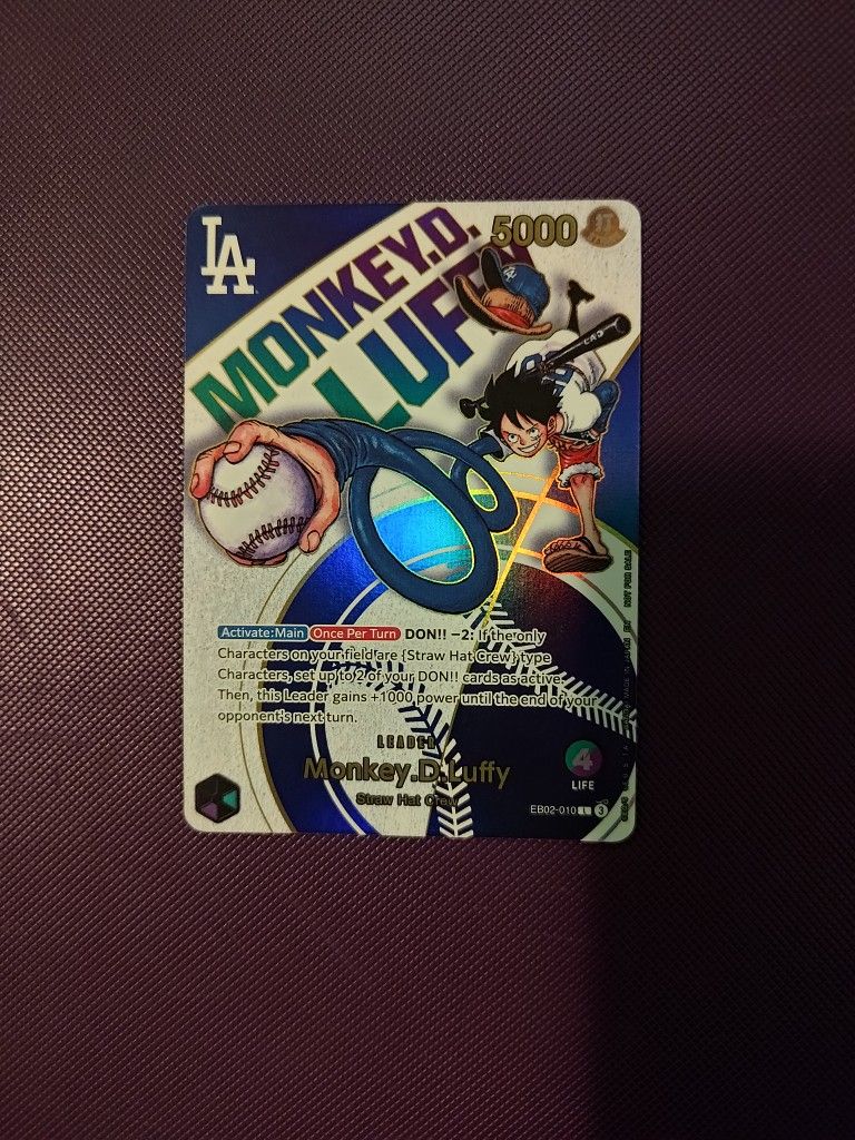 One Piece Dodgers Card