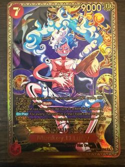 One Piece TCG Monkey D. Luffy ST31-001 Holo Card
