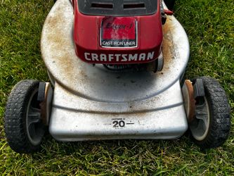 Make me an offer craftsman 20” gas mower