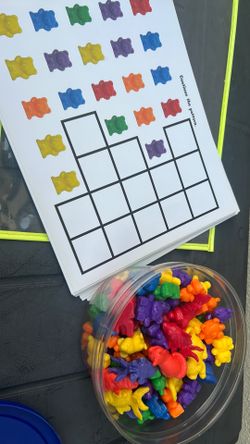 Counting bear activity sheet
