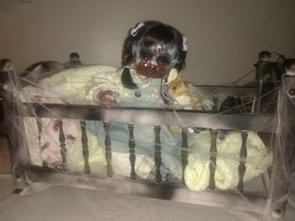 Hand Painted/Created Halloween Baby